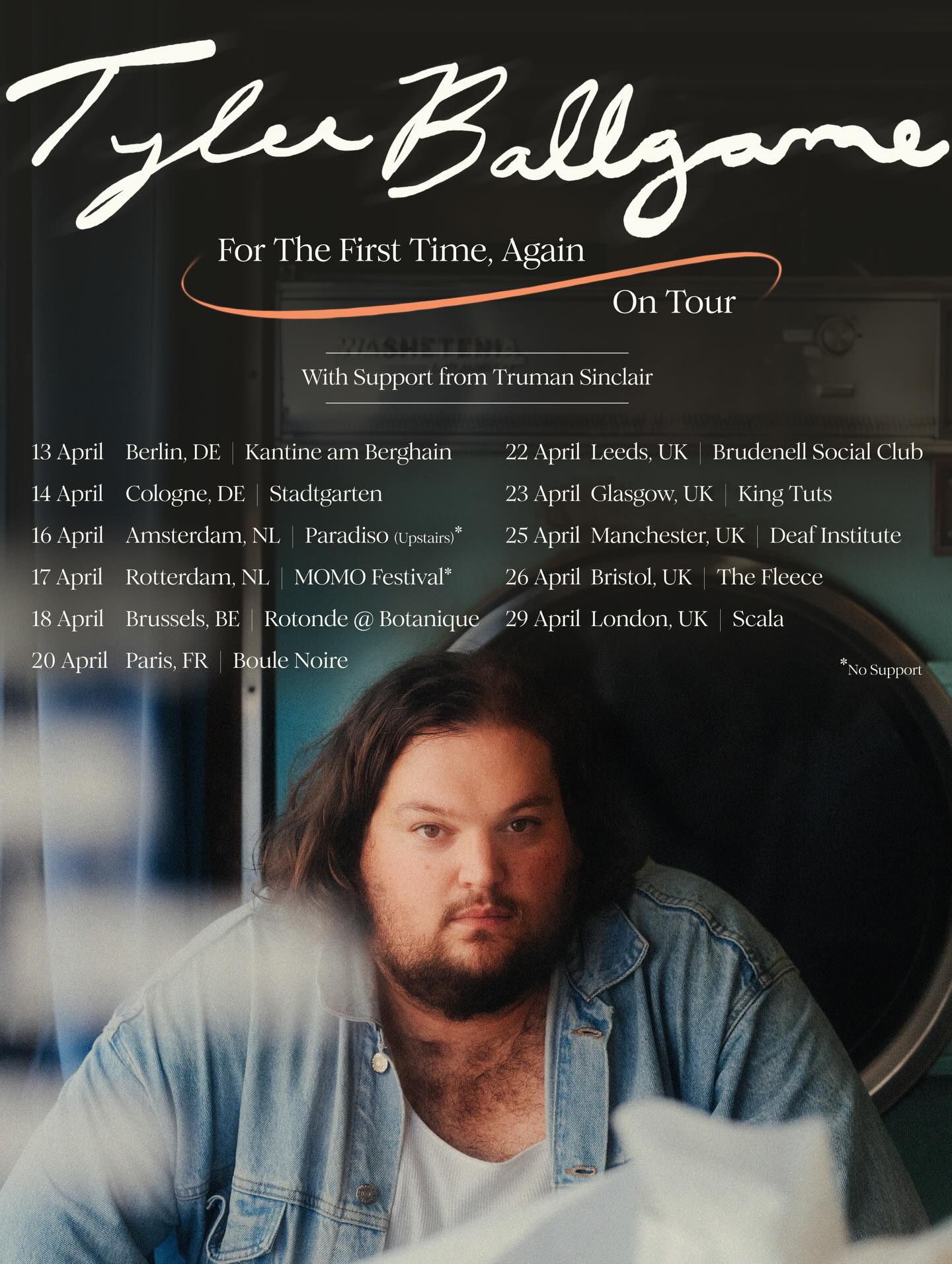 Truman Sinclair Tour Poster 2026