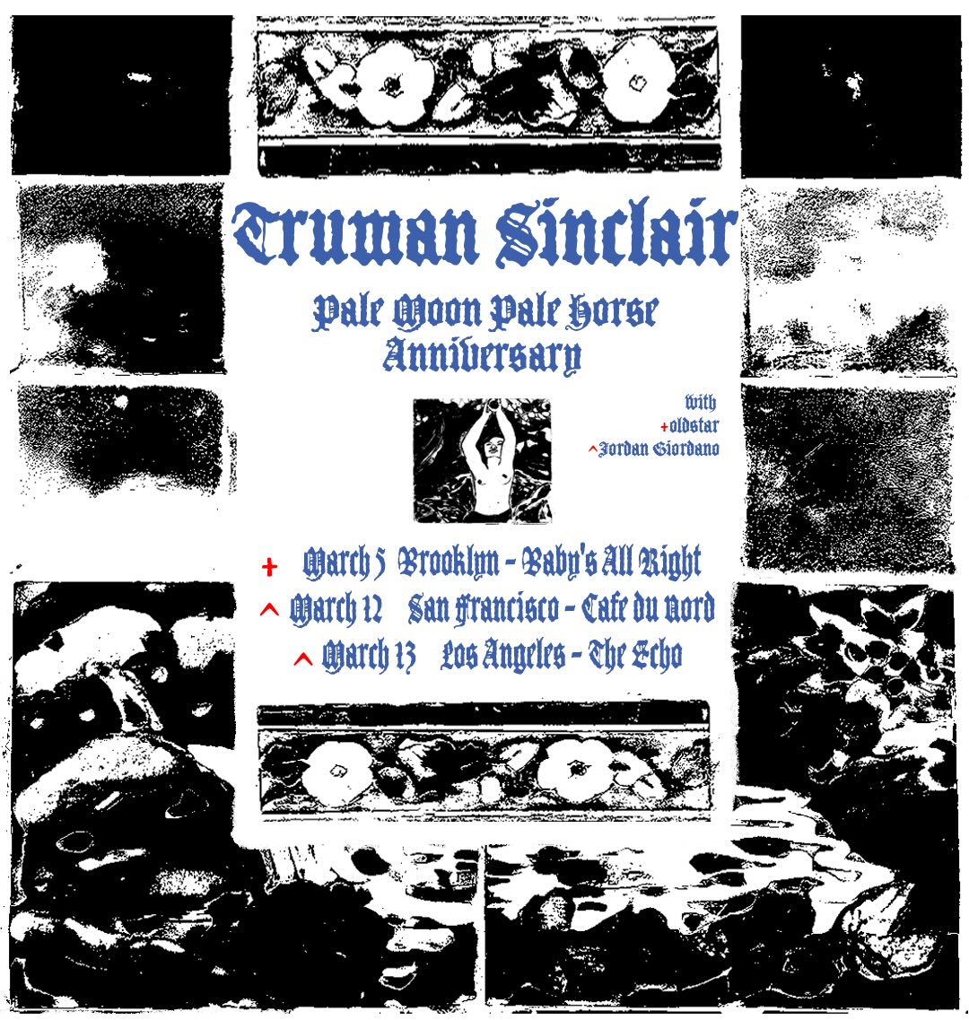Truman Sinclair Tour Poster 2026